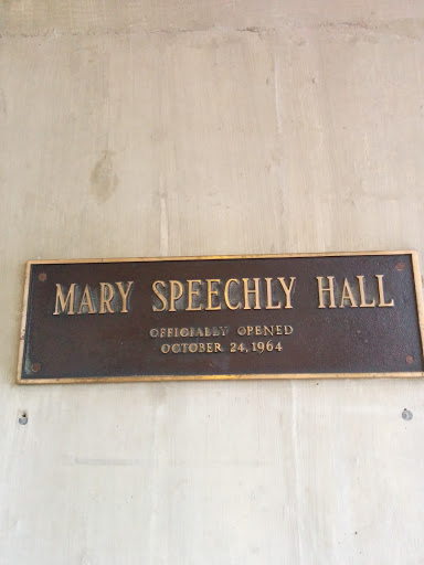 Mary Speechly Hall, University Of Manitoba