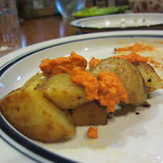 Patatas Bravas with Romesco Sauce