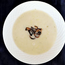 Cauliflower Soup with Crispy Shallots