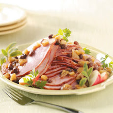 Ham with Apple Raisin Sauce Recipe