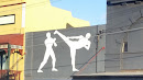 Kickboxer Mural