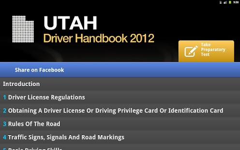 How to download Utah Driver Handbook Free patch 2.3 apk for laptop