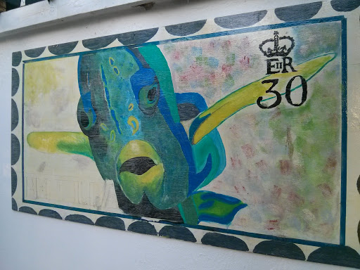 Parrot Fish Mural