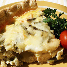 Chicken & Asparagus Quiche