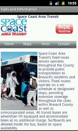 【免費通訊App】Space Coast Area Transit App-APP點子