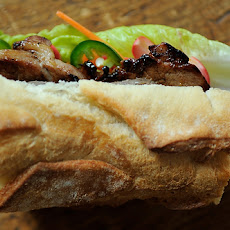 Caramelized Pork Bánh Mì
