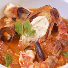 Fulton Fish Market Cioppino with Sourdough Croutons