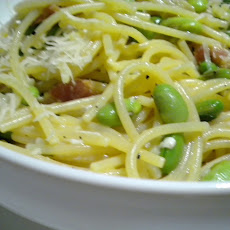 Edamame Carbonara