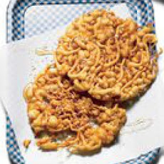 Honey-and-Sesame Seed Funnel Cakes