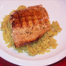 Barbecued Salmon