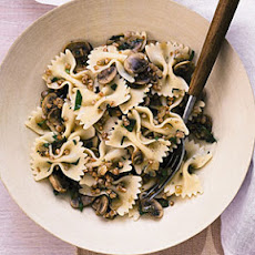 Pasta with Mushrooms and Kasha