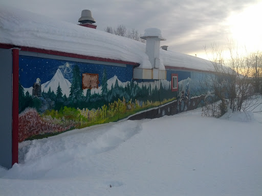 Alaskan Highway Mural