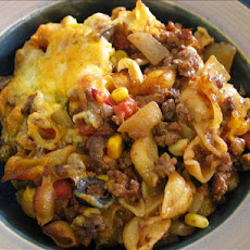 Beef & Corn Noodle Casserole