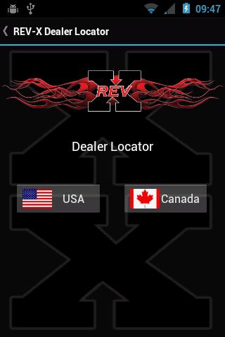 REV-X Dealer Locator