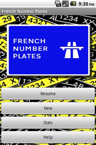 French Number Plates Free