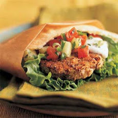Flaxseed Falafel Sandwich