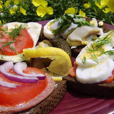 Smorgasbord or Smorrebrod (Denmark)