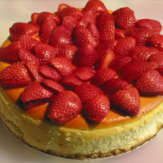 Strawberry Amaretto Cheesecake