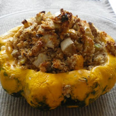Stuffed Pattypan Squash