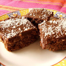 Chocolate Coconut Slice