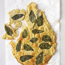 Basil Flatbread Crackers