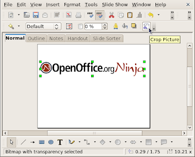 Interactive picture crop in Draw and Impress - OpenOffice.org Ninja