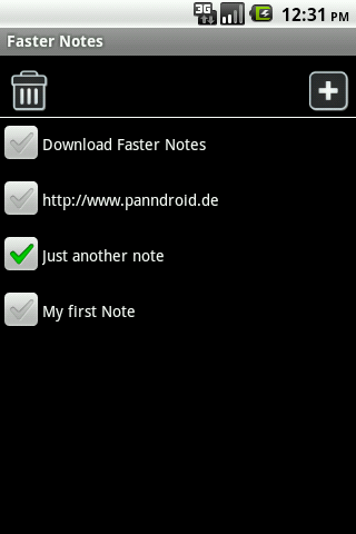 Faster Notes