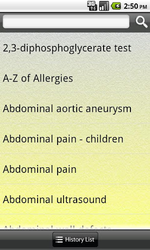 Diseases Conditions A-z