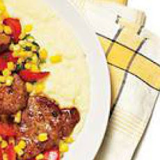 Fiesta Pork and Cheesy Polenta