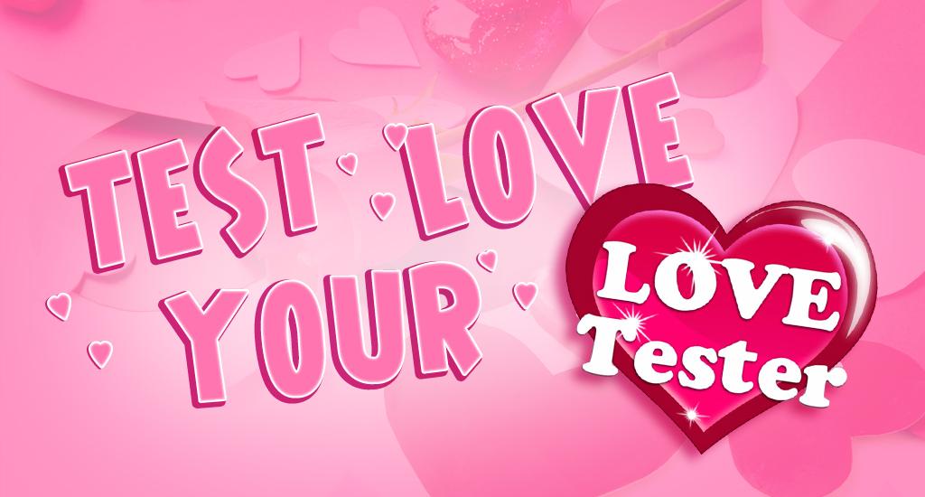 Android application Love Tester screenshort