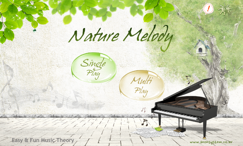 Android application Music Match game Nature melody screenshort