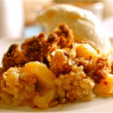 Peach Crumble