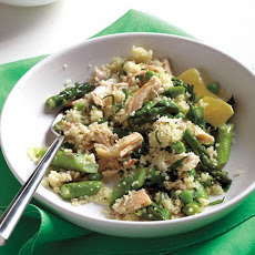 Spring-Vegetable Couscous with Chicken