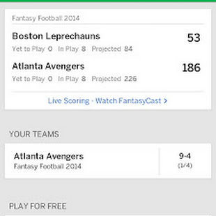 Download Aplikasi Android ESPN Fantasy Football