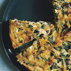 Egg Noodle, Chard, and Fontina Torte