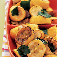 Roasted Yellow Squash Salad