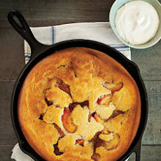 Skillet Peach Cobbler