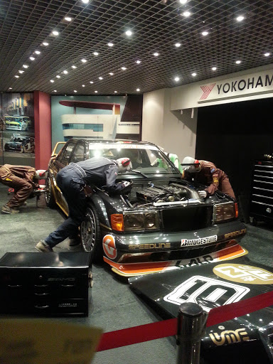 Race Car Repairing at Museum