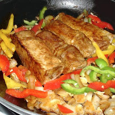Ancho Pork Chops and Peppers