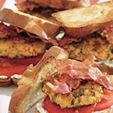 Salmon Cobb Burgers