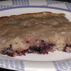Blueberry Snack Cake
