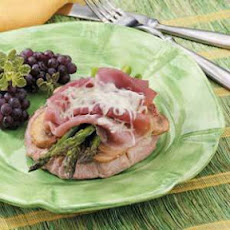 Asparagus Veal Cordon Bleu