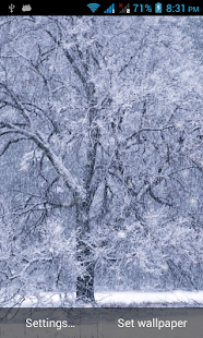 How to install Snow Live Wallpaper 1.0 unlimited apk for bluestacks