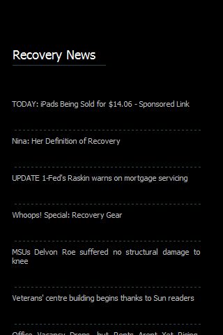 Recovery News