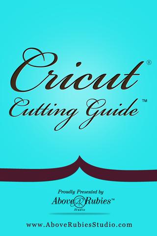 Cricut Cutting Guide