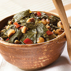 Cajun Black-Eyed Peas and Greens