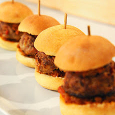 Spicy Pork Meatball Sliders