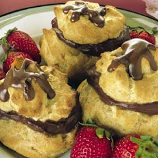 Chocolate-Filled Cream Puffs