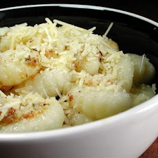 Potato Gnocchi in Burnt Butter Sauce
