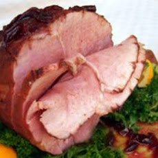 Citrus Cherry Glazed Ham